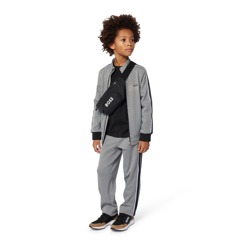 Printed Zip-Up Cardigan BOSS 
                        BOY