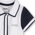 Short colour-block romper BOSS 
                    BOY