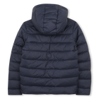 Hooded jacket, NAVY, hi-res