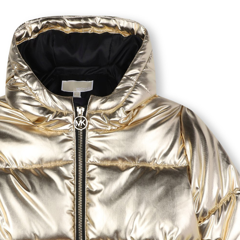 Hooded puffer jacket MICHAEL KORS 
                        GIRL
