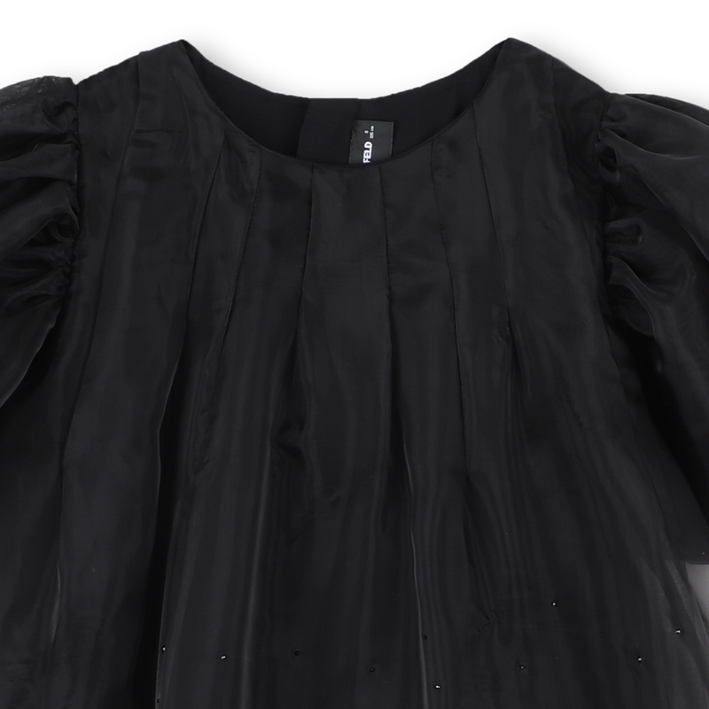 Short Sleeve Dress KARL LAGERFELD KIDS 
                        GIRL