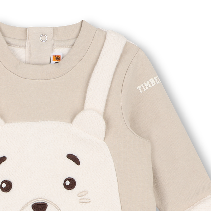 Jumpsuit and bonnet set TIMBERLAND 
                        BOY
