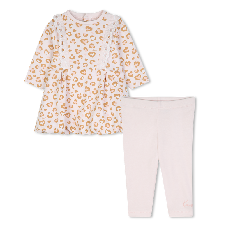 Dress and legging set KENZO KIDS 
                        GIRL