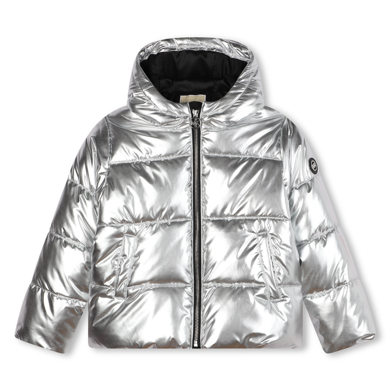 Hooded puffer jacket MICHAEL KORS 
                        GIRL