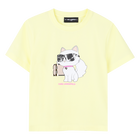 Short sleeve t-shirt KARL LAGERFELD KIDS 
                    GIRL