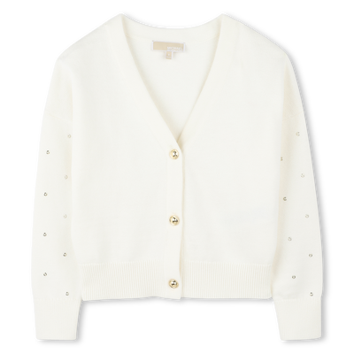 Knitted button-up cardigan MICHAEL KORS GIRL
