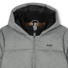 Hooded down jacket BOSS 
                    BOY