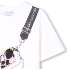 Short-sleeved cotton dress MARC JACOBS 
                    GIRL