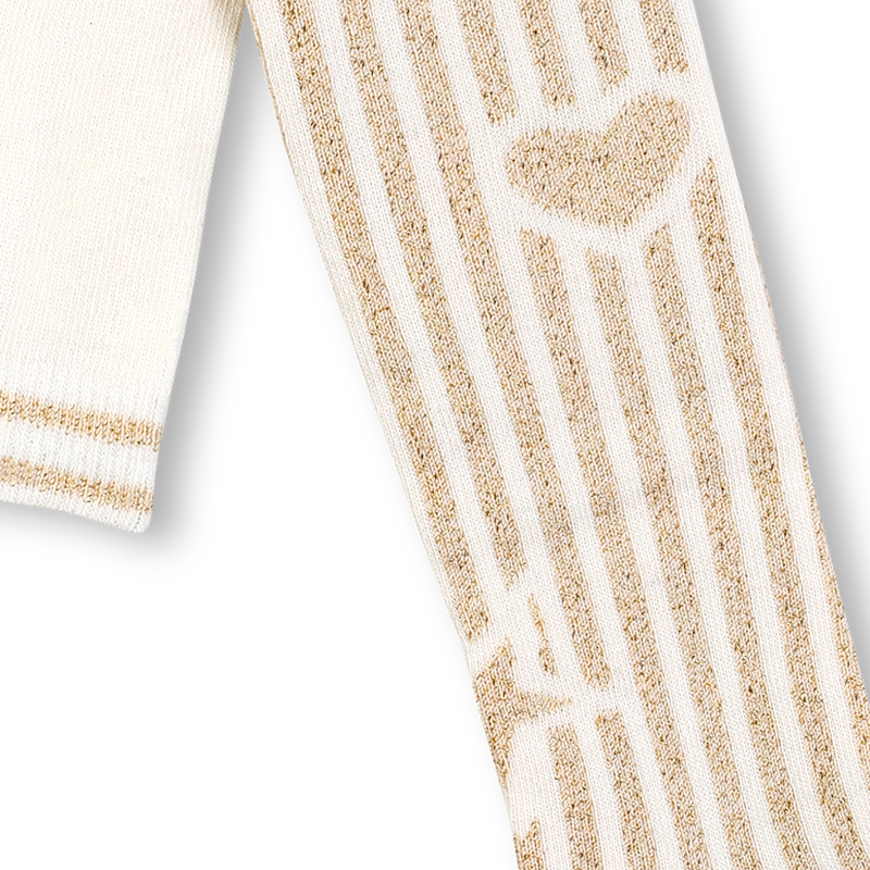 Gold glitter tights BILLIEBLUSH 
                        GIRL