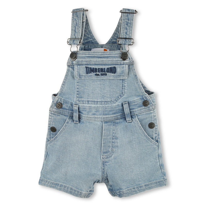 Short denim dungarees TIMBERLAND 
                        BOY