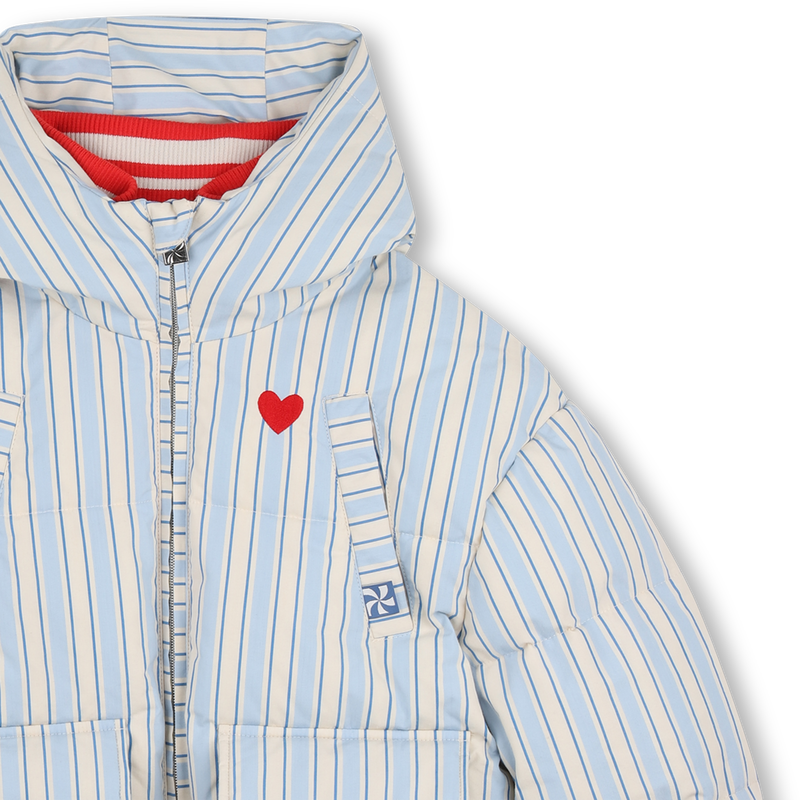 Hooded down jacket KIDS AROUND 
                        GIRL