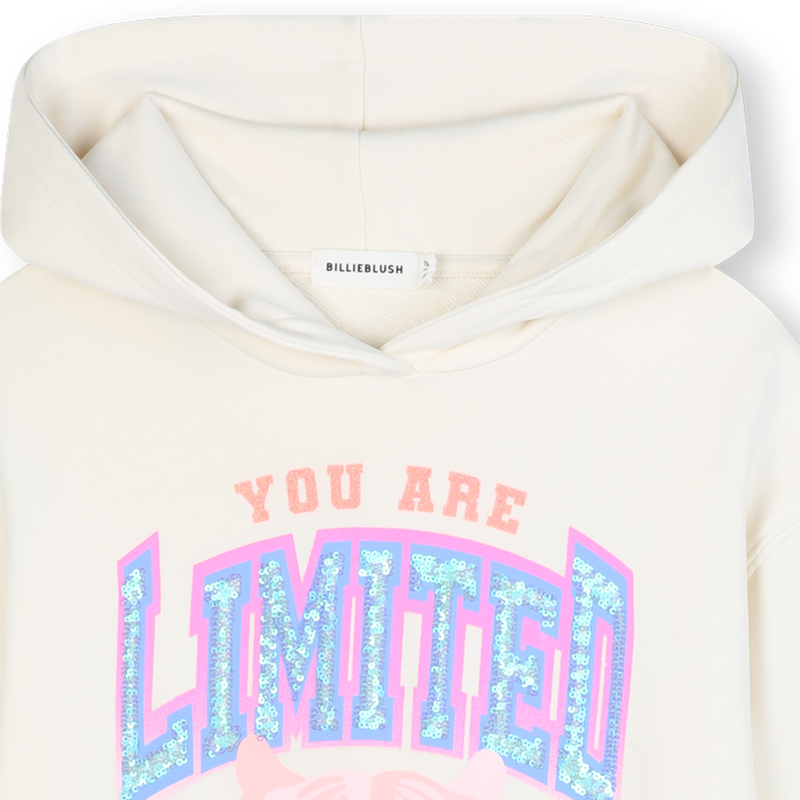 Hooded fleece dress BILLIEBLUSH 
                        GIRL