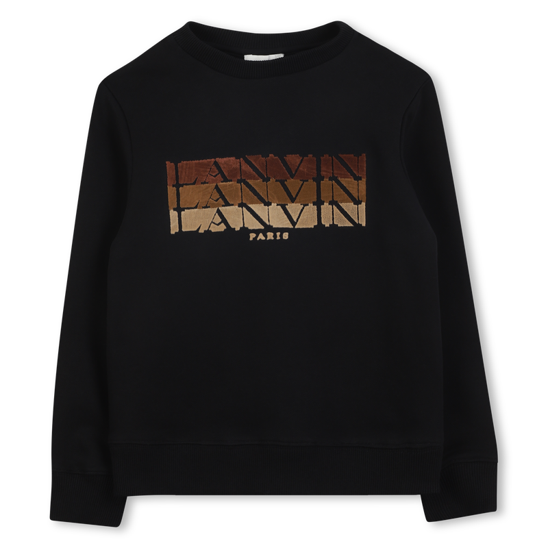 Sweatshirt with logo LANVIN 
                        BOY