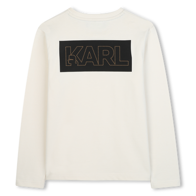 Long Sleeve T-Shirt KARL LAGERFELD KIDS BOY