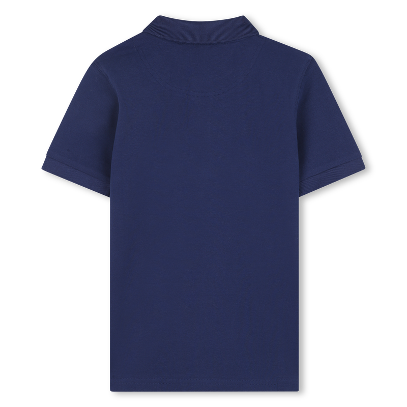 Short-sleeved piqu&eacute; polo shirt HUGO 
                        BOY