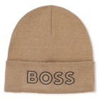 Knitted hat with logo BOSS 
                    BOY