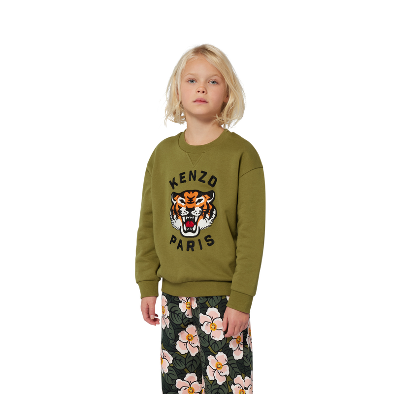 Unbrushed fleece sweatshirt KENZO KIDS 
                        BOY