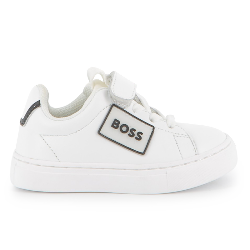 Cowhide leather sneakers BOSS 
                        BOY