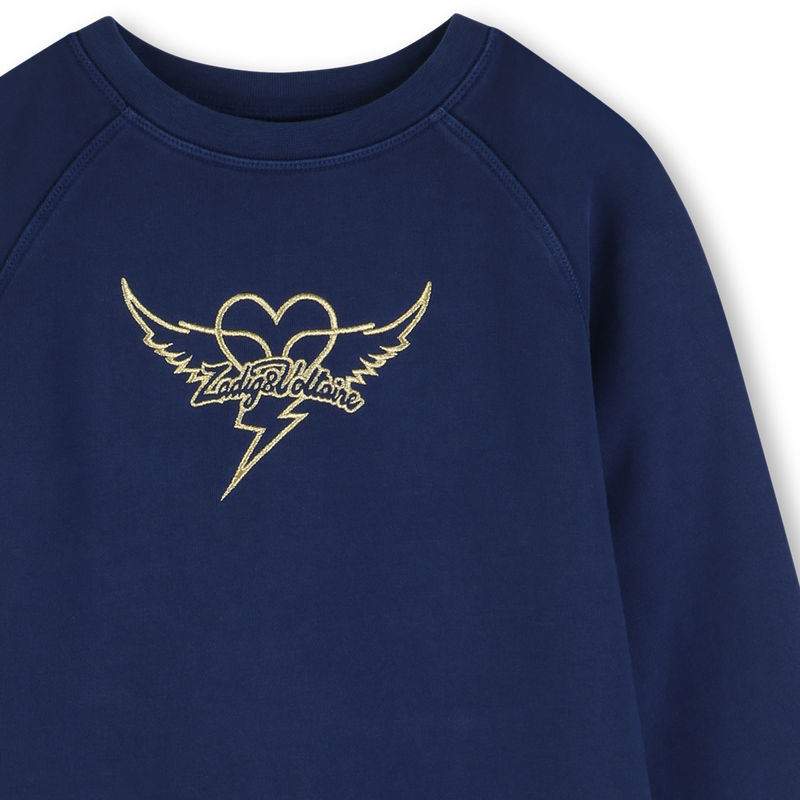 ROUND NECK SWEATSHIRT ZADIG & VOLTAIRE 
                        GIRL