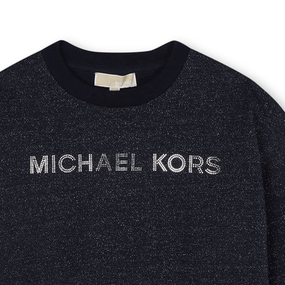 Glittery sweatshirt MICHAEL KORS GIRL