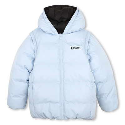 Reversible down jacket KENZO KIDS BOY