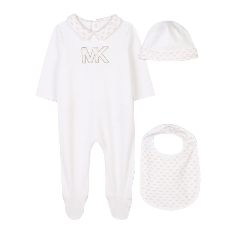 Cotton pyjamas, hat and bib MICHAEL KORS 
                        UNISEX