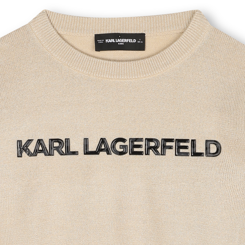 Knitted sweater KARL LAGERFELD KIDS 
                        GIRL