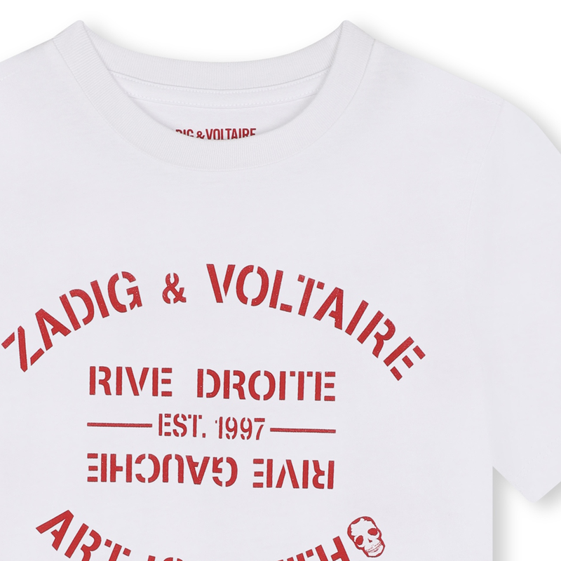 Short-sleeved cotton T-shirt ZADIG & VOLTAIRE 
                        UNISEX