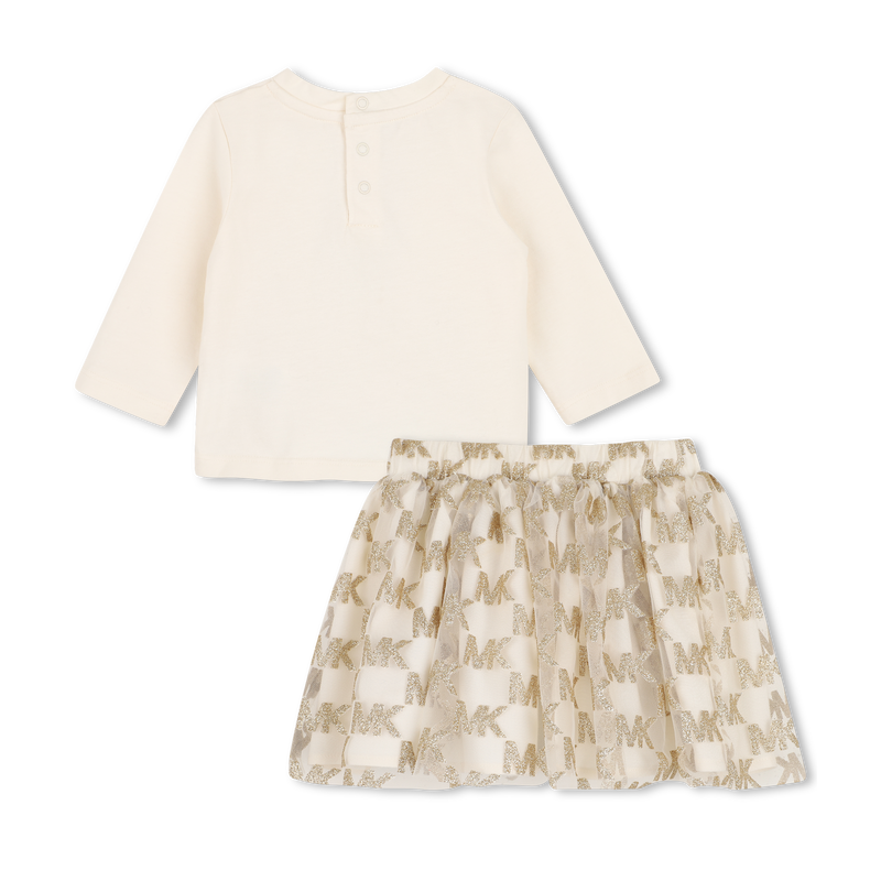 T-shirt and skirt set MICHAEL KORS 
                        GIRL