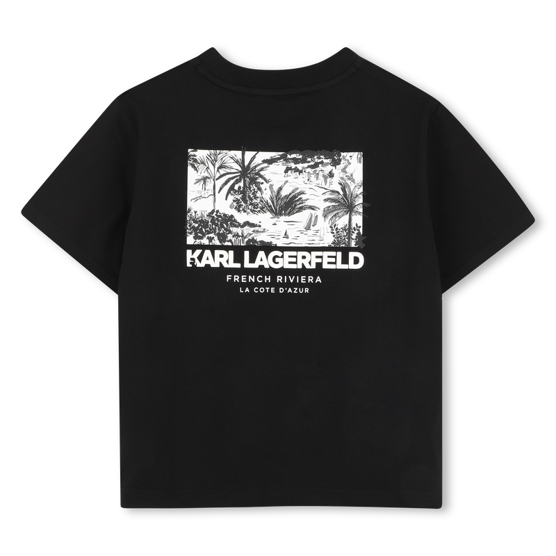 SHORT SLEEVE T-SHIRT KARL LAGERFELD KIDS 
                        BOY