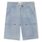 Stretch denim Bermuda shorts TIMBERLAND 
                    BOY