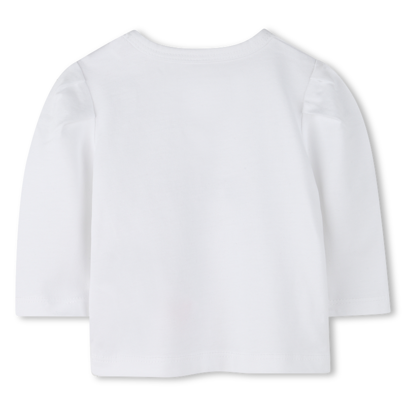 Cotton T-shirt and leggings KARL LAGERFELD KIDS 
                        GIRL