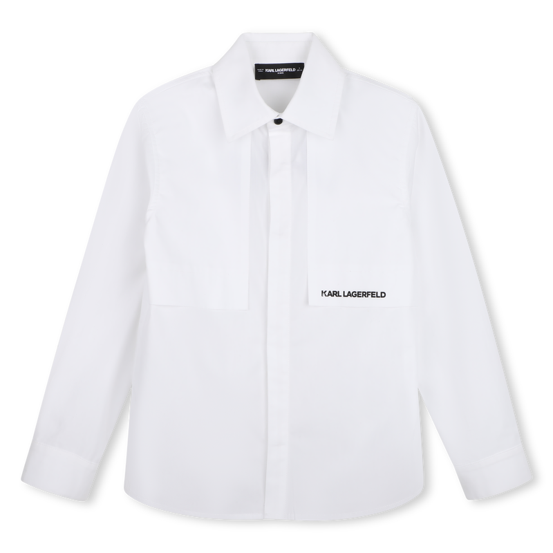 Long sleeve shirt KARL LAGERFELD KIDS 
                        BOY