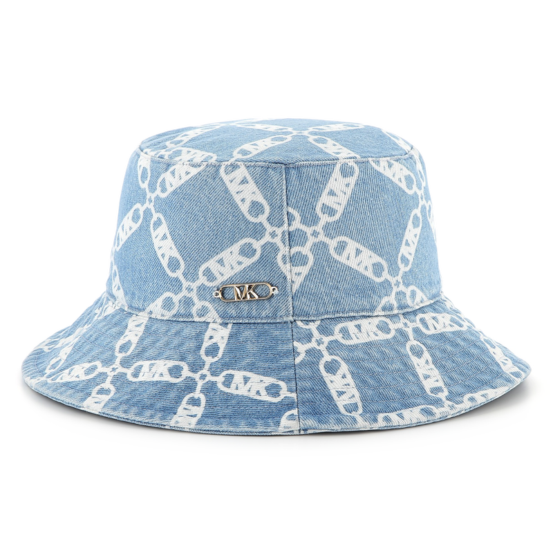 Illustrated denim bucket hat MICHAEL KORS 
                        GIRL
