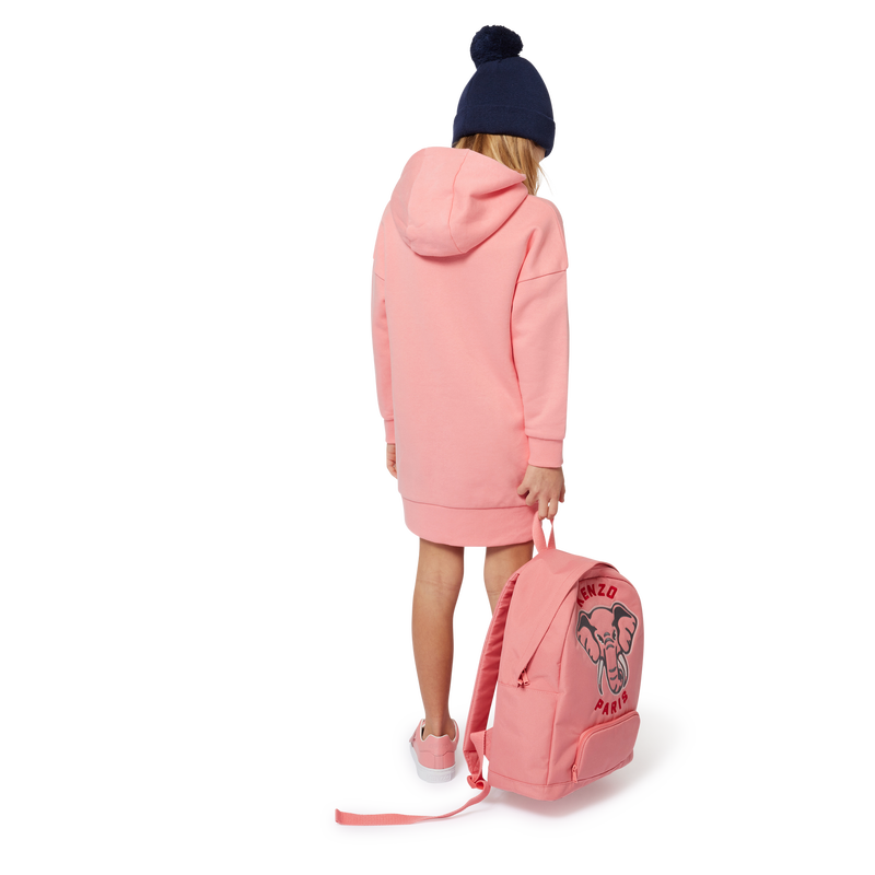 Hooded fleece dress KENZO KIDS 
                        GIRL