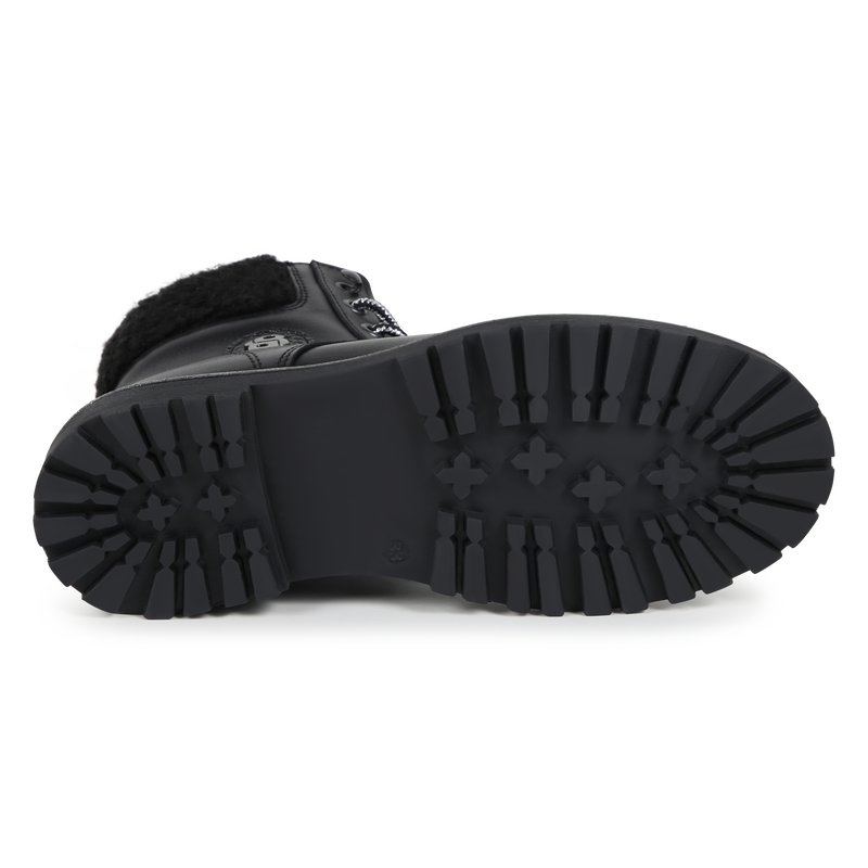 Leather ankle boots BOSS 
                        GIRL