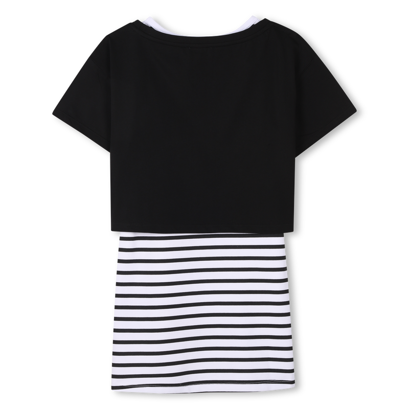Two-in-one cotton dress SONIA RYKIEL 
                        GIRL