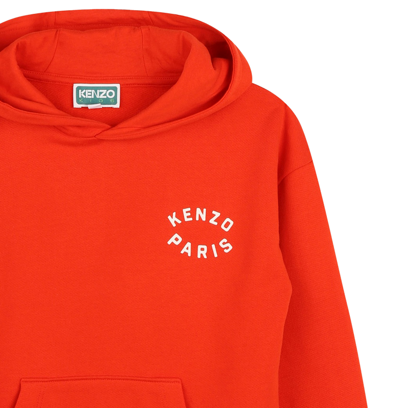 Hooded Fleece Dress KENZO KIDS 
                        GIRL