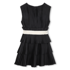 Pleated short sleeve dress KARL LAGERFELD KIDS 
                    GIRL