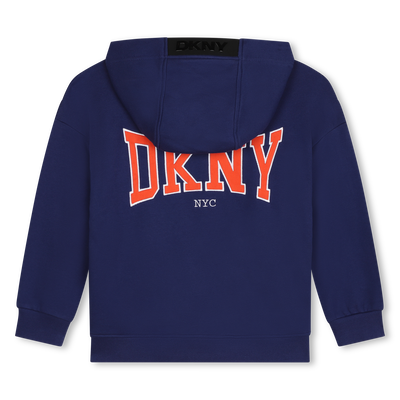 Zip-up hooded sweatshirt DKNY BOY