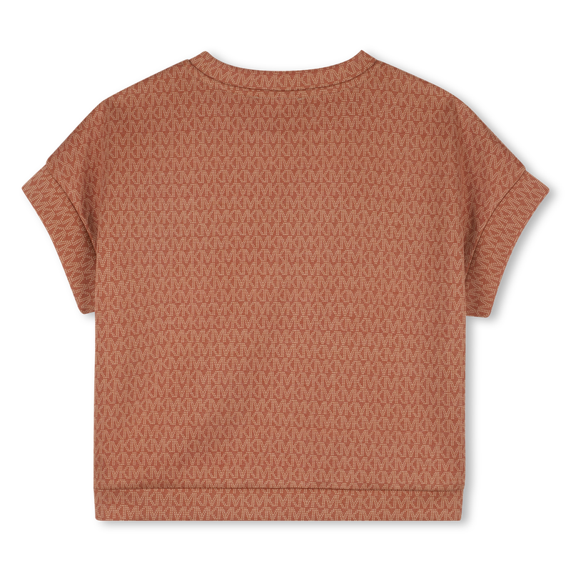 PRINTED SHORT-SLEEVED T-SHIRT MICHAEL KORS 
                        GIRL