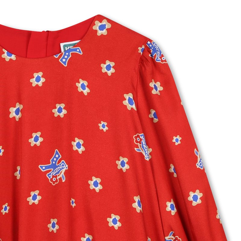 Flowy printed blouse KENZO KIDS 
                        GIRL