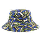 Reversible cotton bucket hat KENZO KIDS 
                    UNISEX