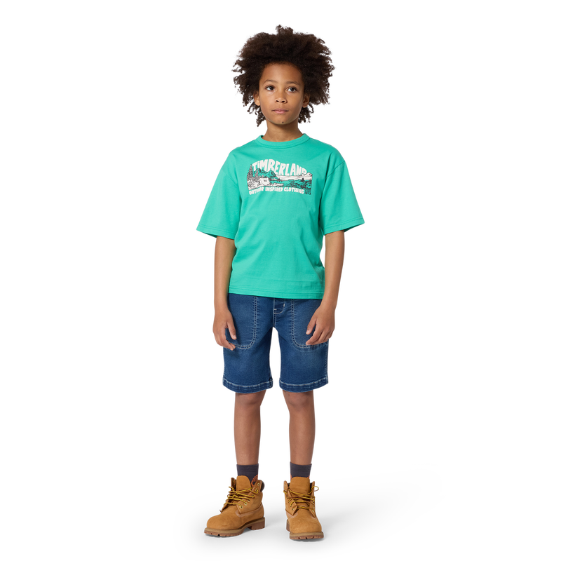 DENIM BERMUDA SHORTS TIMBERLAND 
                        BOY