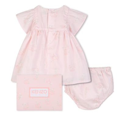 DRESS AND PANTY SET KENZO KIDS GIRL