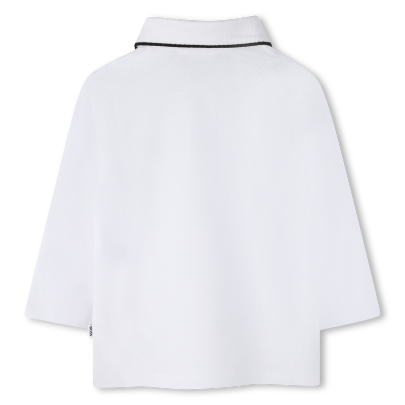 Cotton Piqu&eacute; Polo BOSS 
                        BOY