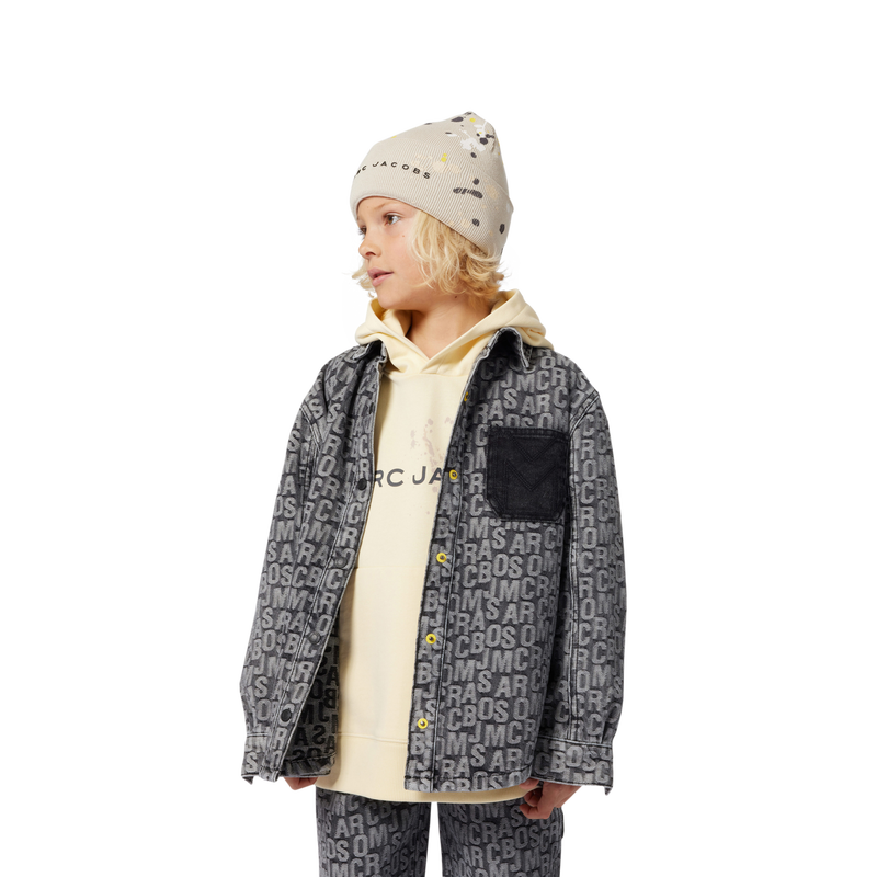 Jacquard denim shirt MARC JACOBS 
                        BOY