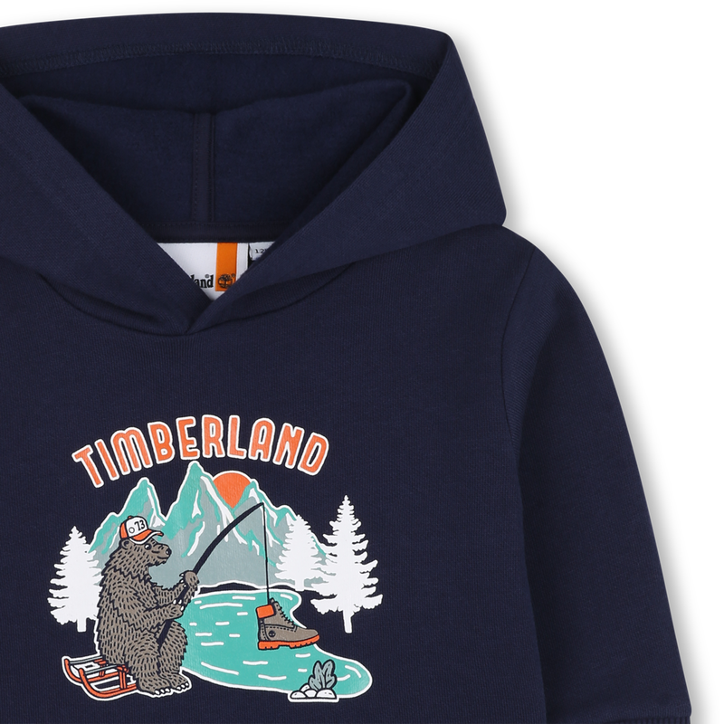 Fleece hoodie TIMBERLAND 
                        BOY