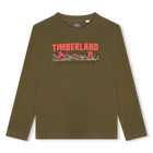 T-shirt with print and message TIMBERLAND 
                    BOY