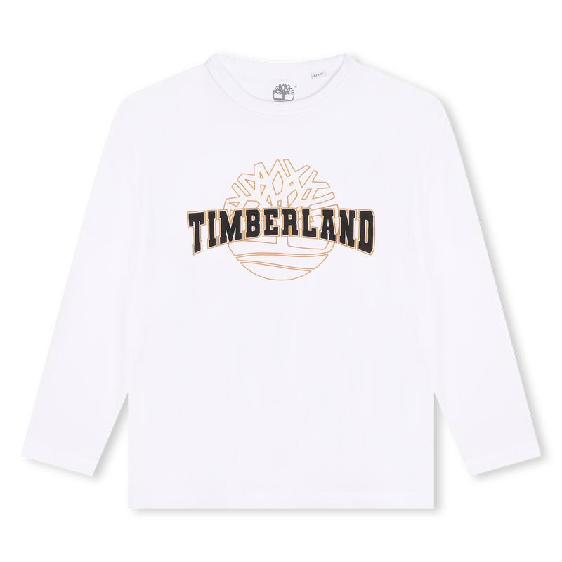 Long-sleeved logo T-shirt TIMBERLAND 
                        BOY